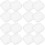 16Pcs Detachable Transparent Watch Case for Versa4 Sense 2 5
