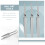 3Pièces Pincettes Ongles Acier Inoxydable Multiusage Manucure Argent 5