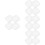 16Pcs Detachable Transparent Watch Case for Versa4 Sense 2 6