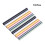 6Ensembles Outils Manucure C-Courbe Multicolores Solides Pour Nail Art 10