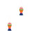 2Pièces Griffoir Chat Sisal Jeu 3