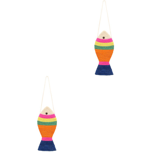 2Pièces Griffoir Chat Sisal Jeu 2