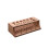 2Pcs Sturdy Tool Rack Wooden Tool Stand Holder Light Brown 1