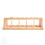 2Pcs Sturdy Tool Rack Wooden Tool Stand Holder Light Brown 2