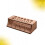 2Pcs Sturdy Tool Rack Wooden Tool Stand Holder Light Brown 10