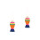 2Pièces Griffoir Chat Sisal Jeu 4