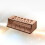 2Pcs Sturdy Tool Rack Wooden Tool Stand Holder Light Brown 9