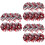 18Pièces Pompons Vivant Pour Equipe De Cheer Enfants 5