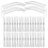 150Pcs Silver Metal Binding Clips for Office and School Use 10