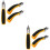 6Pcs Durable Staple Extractor Tools for Industrial Repair 6