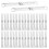 150Pcs Silver Metal Binding Clips for Office and School Use 9