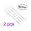 24Pcs Stainless Steel Lobster Claw Forks Nut Picks Silver Tools 7