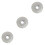 3Pcs High Brightness Silver Umbrella Light Camping Tent Lamp with Hook 5