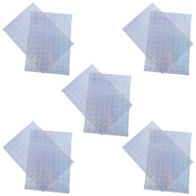 50Pcs Colorful Waterproof Photo Papers Self-Adhesive Inkjet