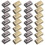 150Pcs Metal Zipper Clips Black for Handbag Zipper Tail Replacement 2