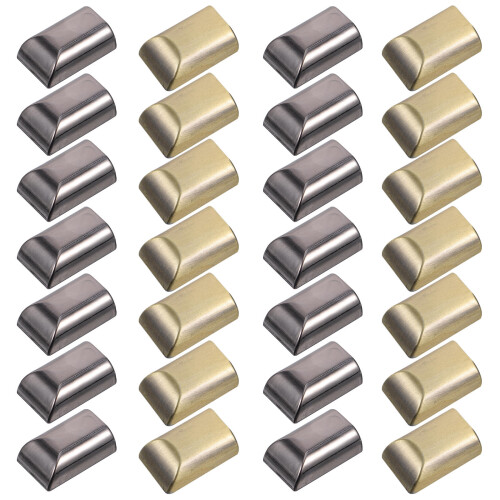 150Pcs Metal Zipper Clips Black for Handbag Zipper Tail Replacement 1