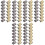 150Pcs Metal Zipper Clips Black for Handbag Zipper Tail Replacement 4