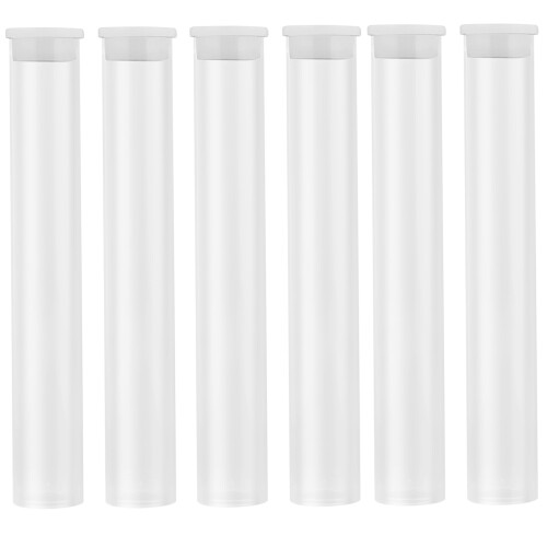42Pcs Lightweight Transparent Incense Tubes Acrylic Holders 1
