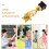 2Pcs Plastic Award Trophy for School Party and Competition 8