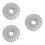 3Pcs High Brightness Silver Umbrella Light Camping Tent Lamp with Hook 7
