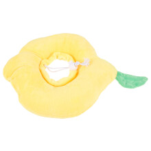 4Pcs Soft Yellow Cat Recovery Collar Post-Surgery Fruit Design Cone