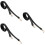 3Pcs Classic Black Adjustable Crossbody Bag Strap Replacement 9