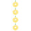 4Pcs Soft Yellow Cat Recovery Collar Post-Surgery Fruit Design Cone 8