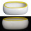 2Pcs White Ceramic Small Pet Bowl Safe Feeder with Lovely Designs 5
