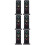 6Pcs Luminous Mini Railroad Light Model Durable Black Mini Decor 9