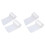 1000Pcs White Dot Tape Double-Sided Hook and Loop Stickers Waterproof 2
