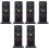 6Pcs Luminous Mini Railroad Light Model Durable Black Mini Decor 5
