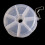 White Round Organizer with 7 Compartments Weekly Pill Dispenser 5