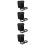 4Pcs Motorcycle Side Pouch Black Portable Safe Storage Bags 8