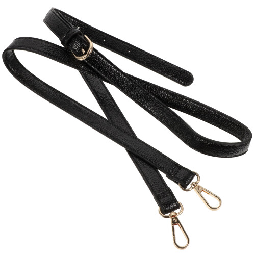 3Pcs Classic Black Adjustable Crossbody Bag Strap Replacement 2