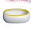 2Pcs White Ceramic Small Pet Bowl Safe Feeder with Lovely Designs 8