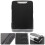 2Pcs Nurse Clipboard with Storage Folder Heavy Duty Black Design 7