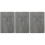 3Pcs Students Agenda Notepad Grey Paper 2024 Time Management 6