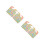 4Pcs Wood Bed Rail Hook Plates Assorted Color Durable Bed Hardware 7