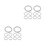 24Pcs Silver Embroidery Thread for Handcrafts and DIY Sewing Projects 9