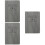 3Pcs Students Agenda Notepad Grey Paper 2024 Time Management 9