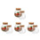 8Pcs Creative Shape Glass Micro Moss Terrarium Bottles for Home Decor 3