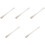 5Pcs Silver Metal Cocktail Muddler for Ice, Lemon, and Fruit Mixing 3