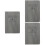 3Pcs Students Agenda Notepad Grey Paper 2024 Time Management 8