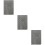 3Pcs Students Agenda Notepad Grey Paper 2024 Time Management 11
