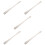 5Pcs Silver Metal Cocktail Muddler for Ice, Lemon, and Fruit Mixing 7