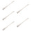 5Pcs Silver Metal Cocktail Muddler for Ice, Lemon, and Fruit Mixing 9