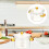 3Pcs Clear Glass Stew Bowls with Cover Safe Kitchen Tableware Set 10
