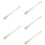 5Pcs Silver Metal Cocktail Muddler for Ice, Lemon, and Fruit Mixing 8