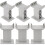 24Pcs Toy Train Bridge Pier Supports Light Grey Train Set Accessories 3