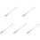 5Pcs Silver Metal Cocktail Muddler for Ice, Lemon, and Fruit Mixing 2